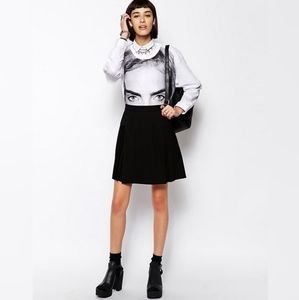 Eleven Paris Fales Kilt Skirt with Pleats